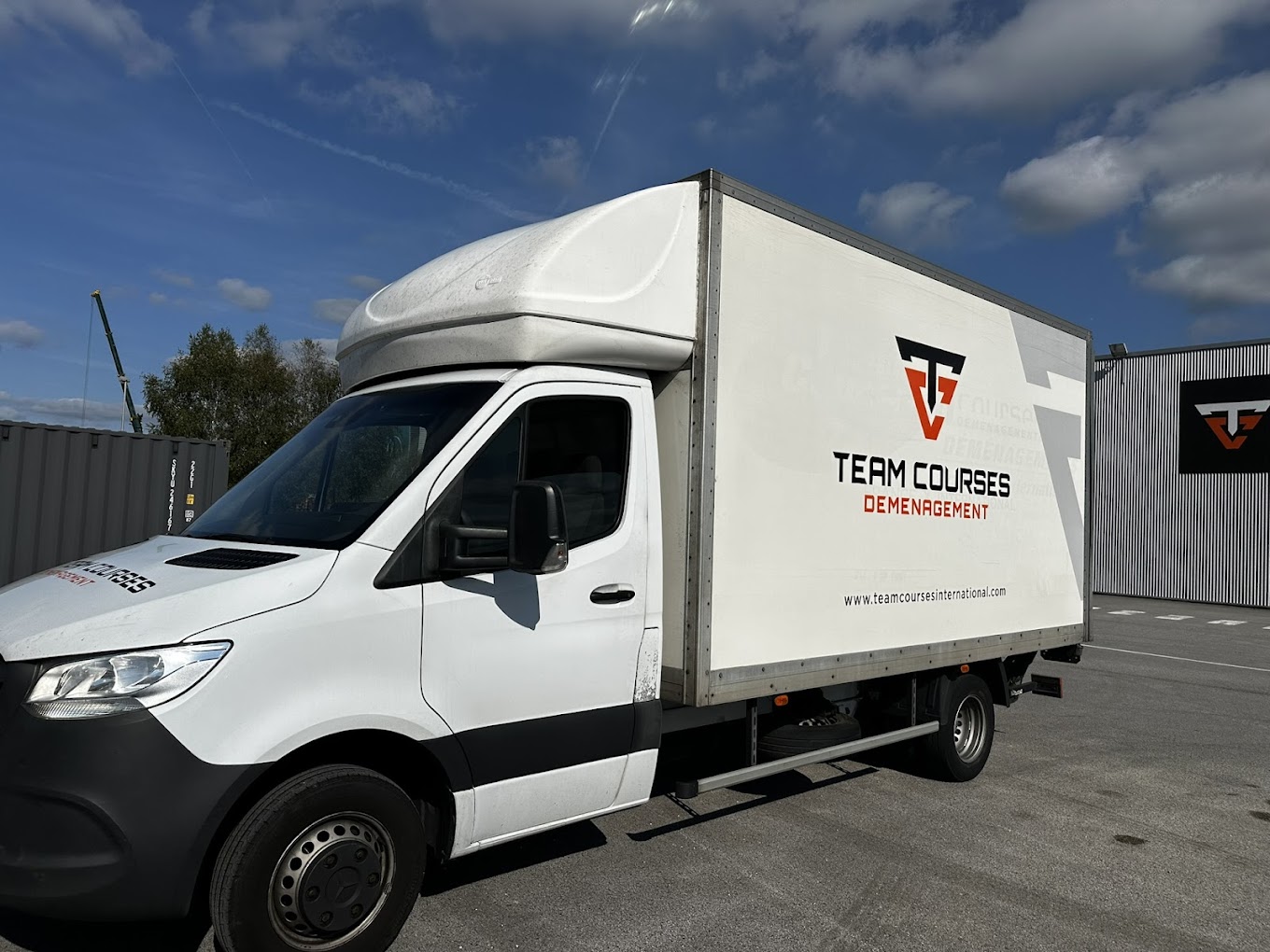 Camion Team Courses en Allemagne